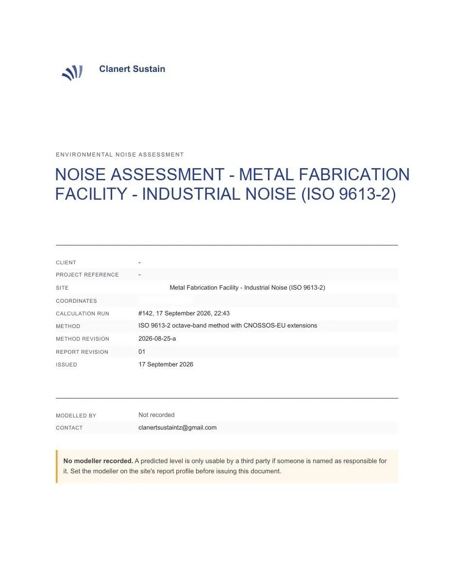 CANM: Issue the report