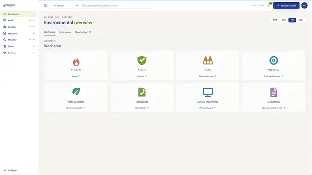 Clanert EMS: environment, health and safety in one simple system